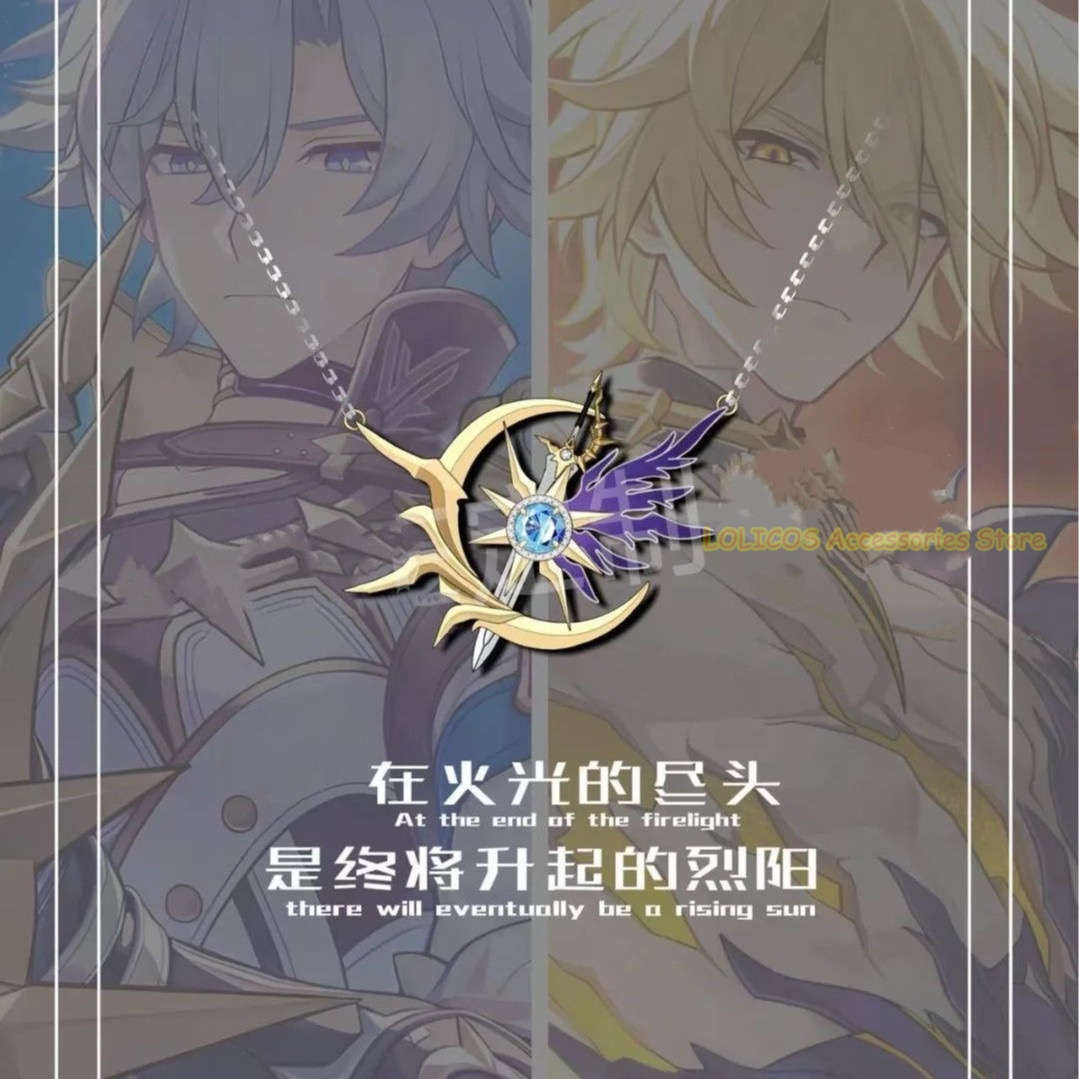Anime Pendant Necklace - Oyun Honkai: Star Rail Phainon Kolye