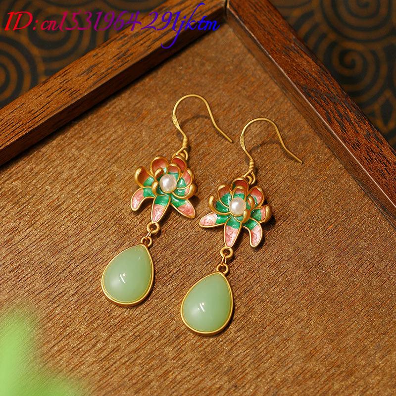 Yeşil Doğal Yeşim Taşı Damla K - Earrings incelemesi ve fiyatı