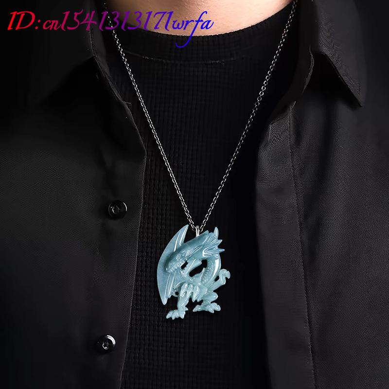 Mavi Myanmar Jadeit Ejderha Ko - Necklaces incelemesi ve fiyatı
