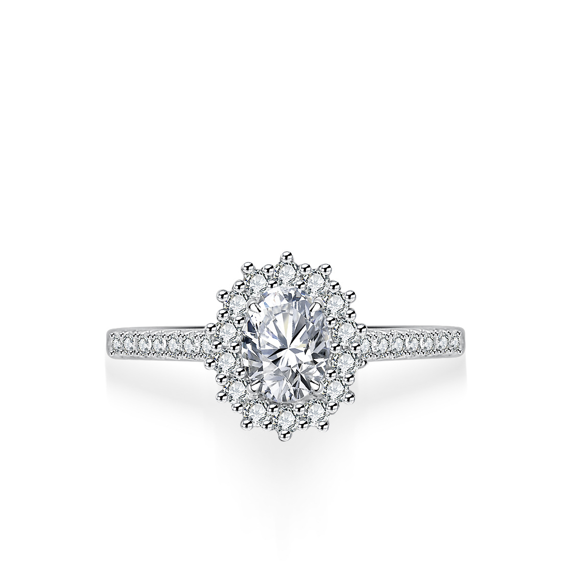 Kadınlar için Alien Moissanite - Moissanite Engagement Ring 1 Carat incelemesi ve fiyatı