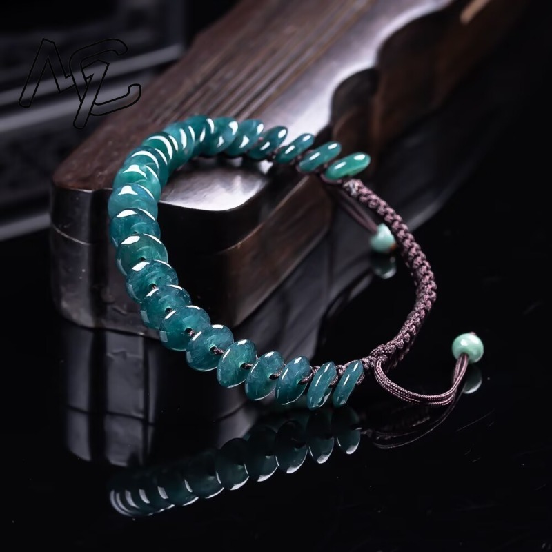 Doğal Gerçek Zümrüt Mavi Su Ab - Bracelets incelemesi ve fiyatı