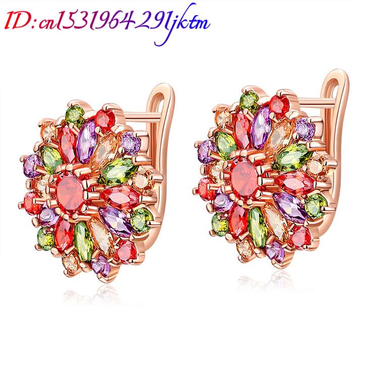 Doğal kristal çiçek küpe gerçe - Earrings incelemesi ve fiyatı
