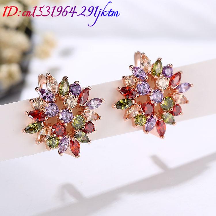 Doğal kristal çiçek küpe gerçe - Earrings incelemesi ve fiyatı