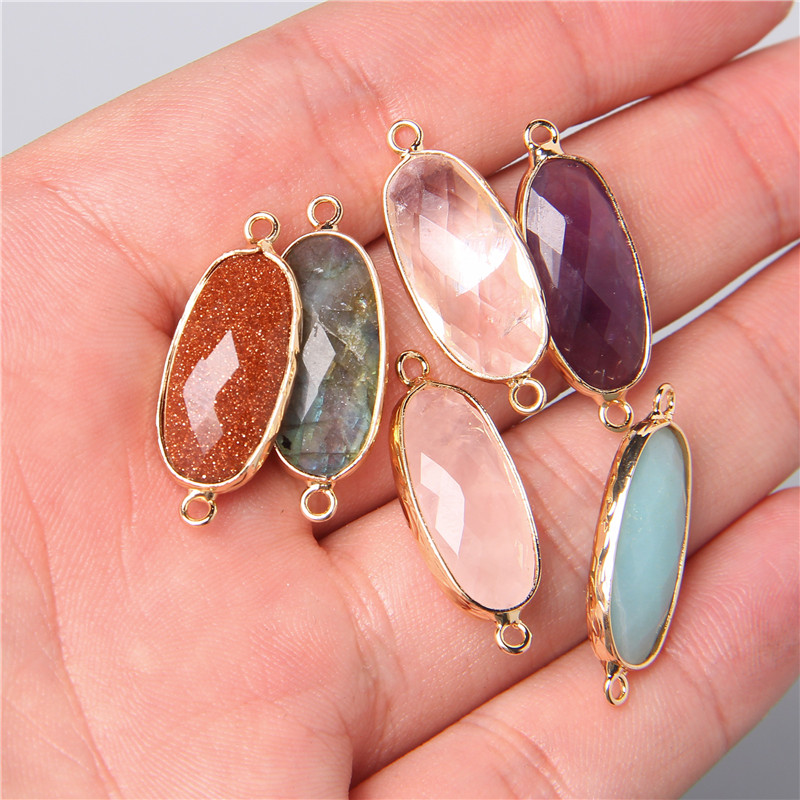 2 adet 10X26mm Doğal Çift Döng - Crystal Pendant Necklace Natural Stone incelemesi ve fiyatı