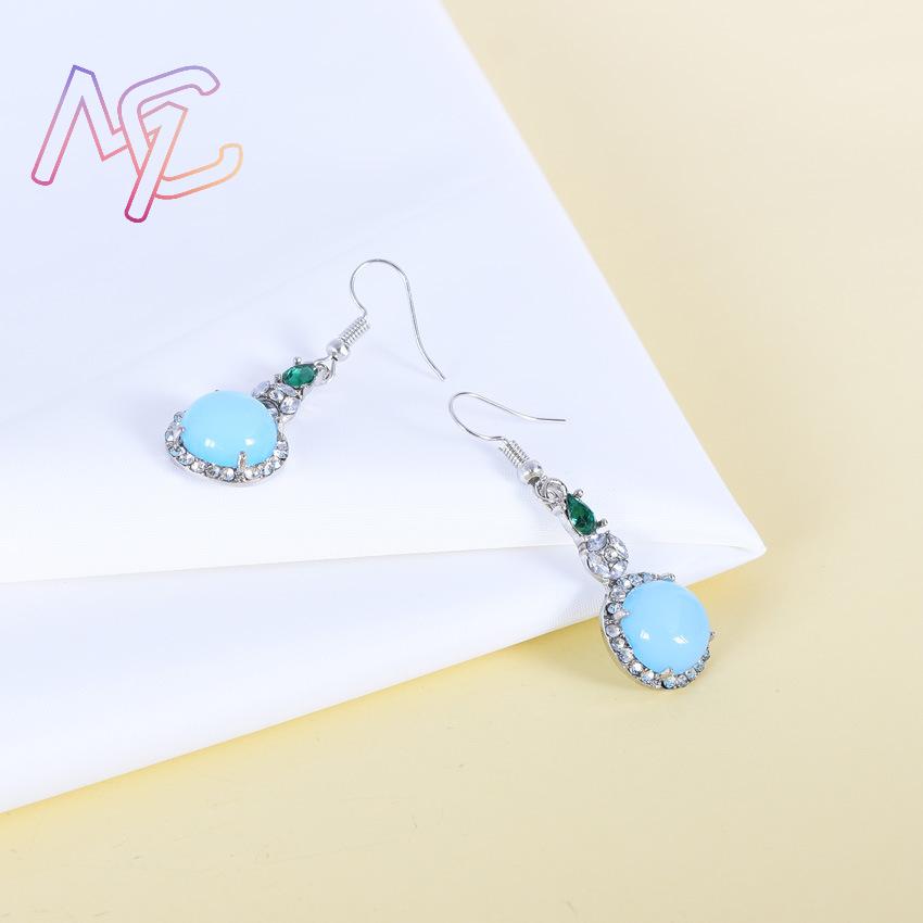 Mavi Doğal Yeşim Küpe Vintage  - Earrings incelemesi ve fiyatı