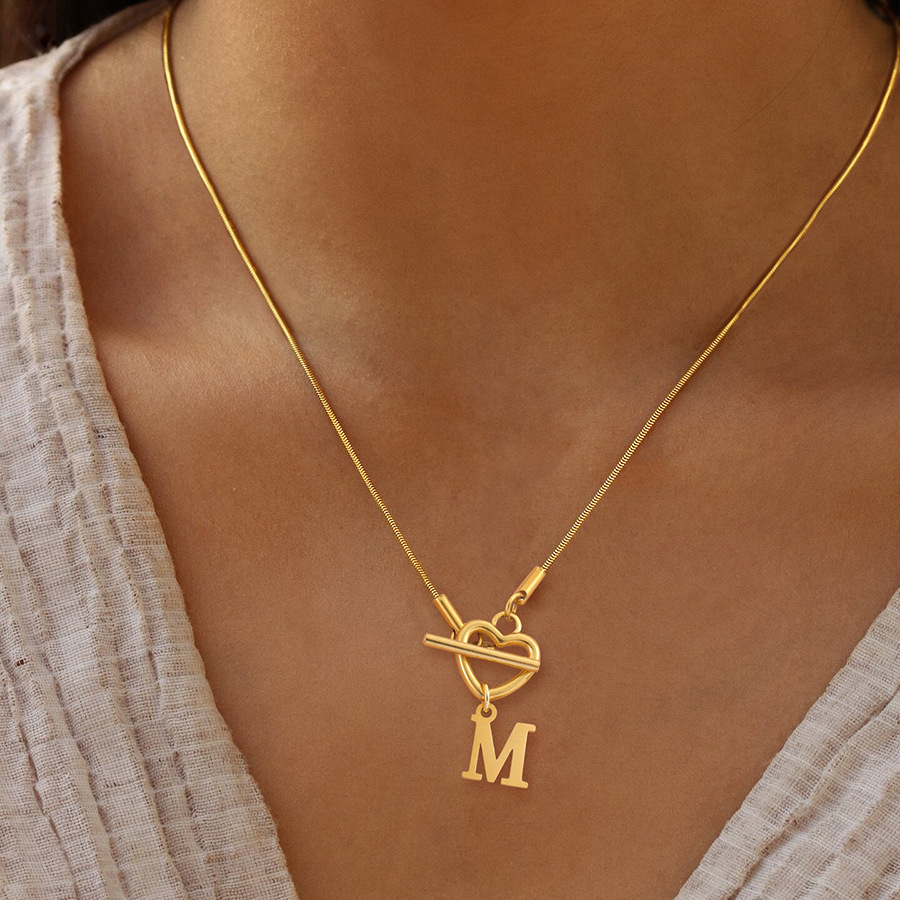 A'dan Z'ye Baş Harfli Kalp Kol - Initial Letter Necklace 18K Gold incelemesi ve fiyatı